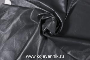 Кожа натуральная - Кожа мокрый асфальт